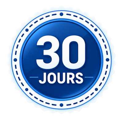 30 jours satisfait ou remboursé